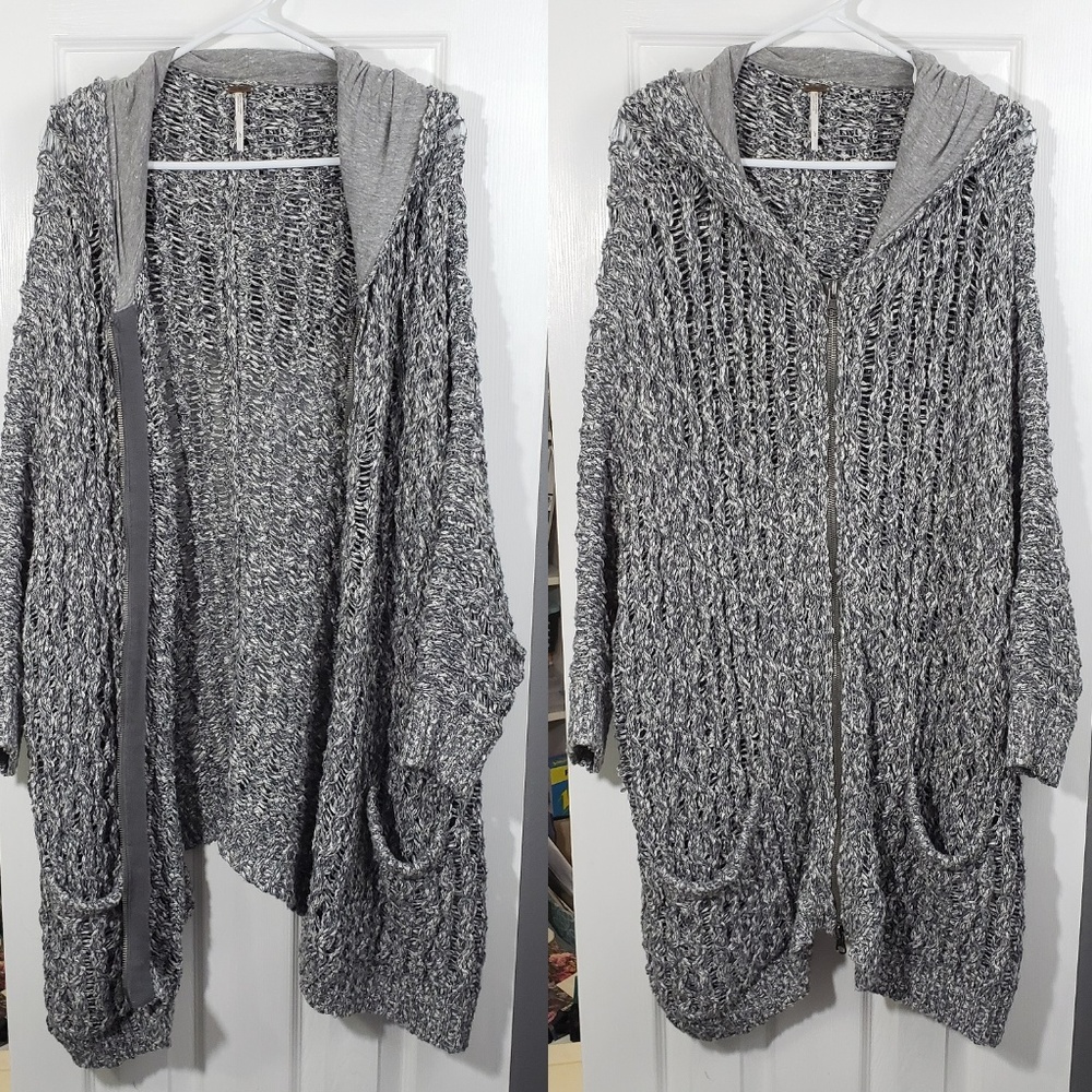 Free People Beach knit broadsands cardigan coverup